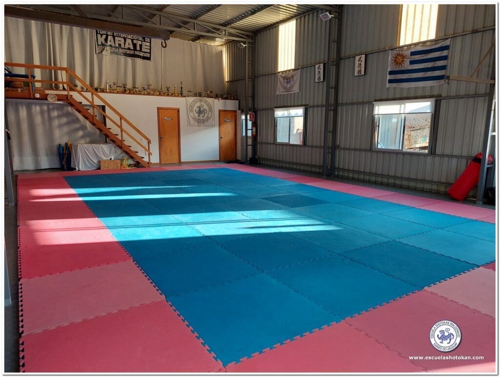 Dojo de la Academia de Karate Escuela Shotokan Maldonado, nuestro lugar de clases de karate en maldonado, defensa personal y artes marciales