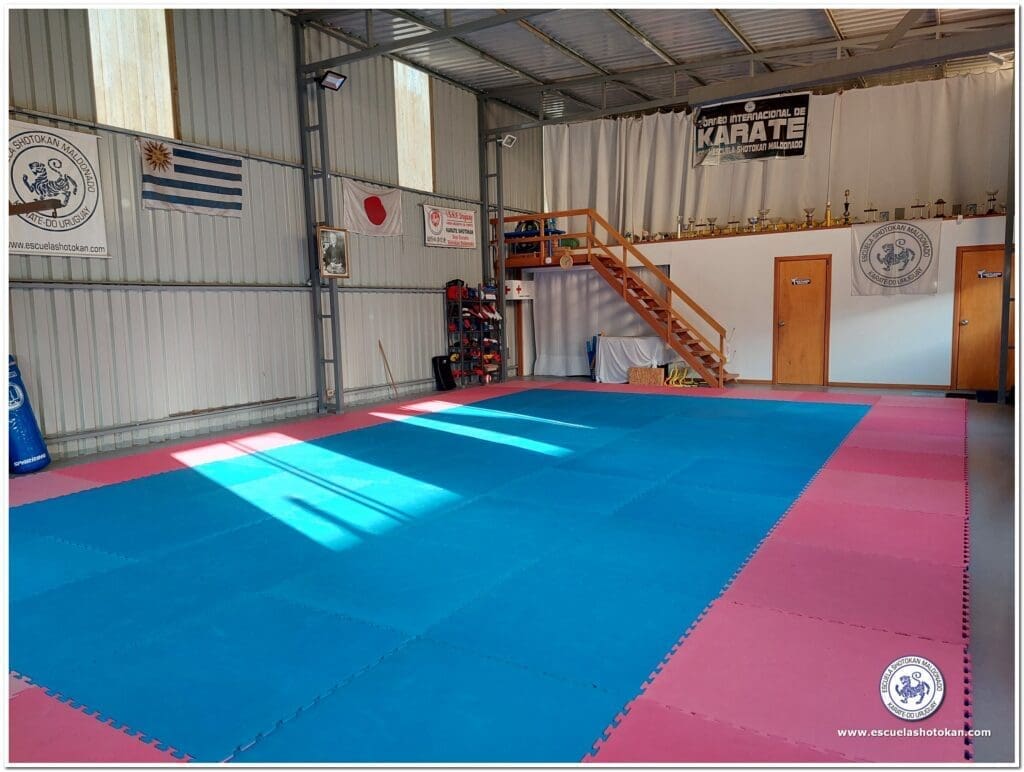 Dojo de la Academia de Karate Escuela Shotokan Maldonado, tu lugar para practicar artes marciales